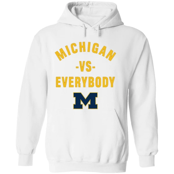 Michigan Vs Everybody Hoodie - Image 8