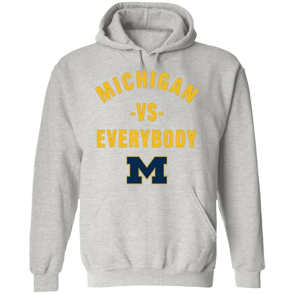 Michigan Vs Everybody Hoodie - Image 9