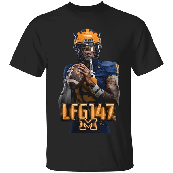 Michigan Wolverines Bryce Underwood Lfg147 Is Back 2026 Shirt