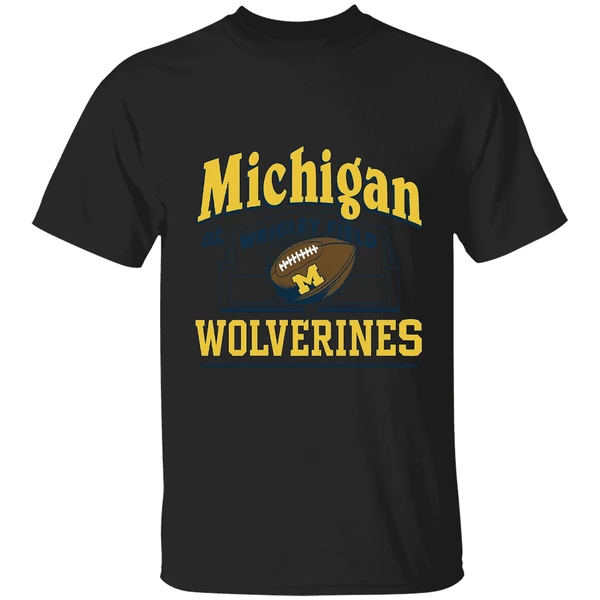 Michigan Wolverines Football At Wrigley Field Shirt - Image 8