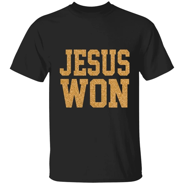 Michigan Wolverines Jesus Won Cross Shirt