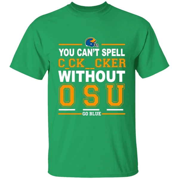 Michigan You Cant Spell Cocksucker Without Osu Shirt - Image 2