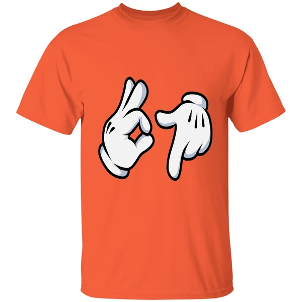 Mickey 67 Cartoon Hand Gestures Shirt - Image 5