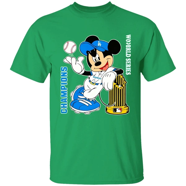 Mickey Mouse Dodgers 2020 World Series Champions Shirt