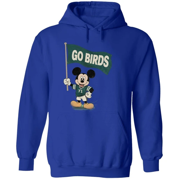 Mickey Mouse Go Birds Philadelphia Eagles Nfl Football 2025 Hoodie - Image 7