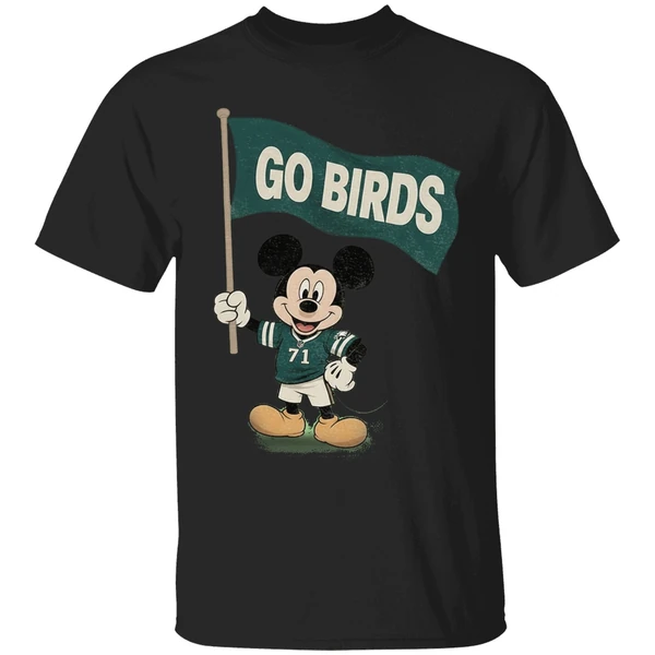 Mickey Mouse Go Birds Philadelphia Eagles Nfl Football 2025 Shirt