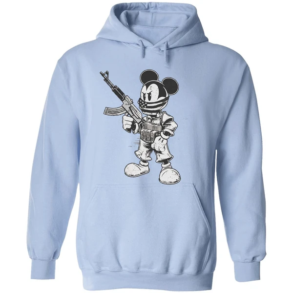 Mickey Mouse Steamboat With Gun 2a Willie Hoodie - Image 4