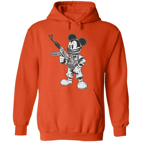 Mickey Mouse Steamboat With Gun 2a Willie Hoodie - Image 6