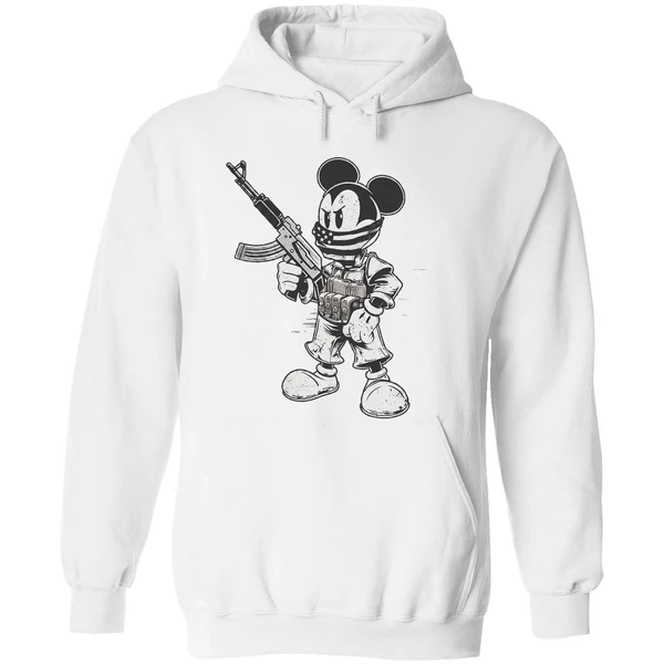 Mickey Mouse Steamboat With Gun 2a Willie Hoodie - Image 8