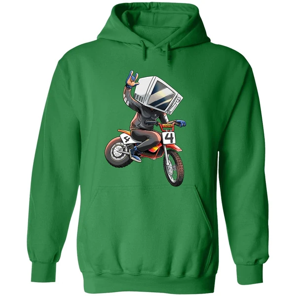 Microwave Man Bike Hoodie - Image 2