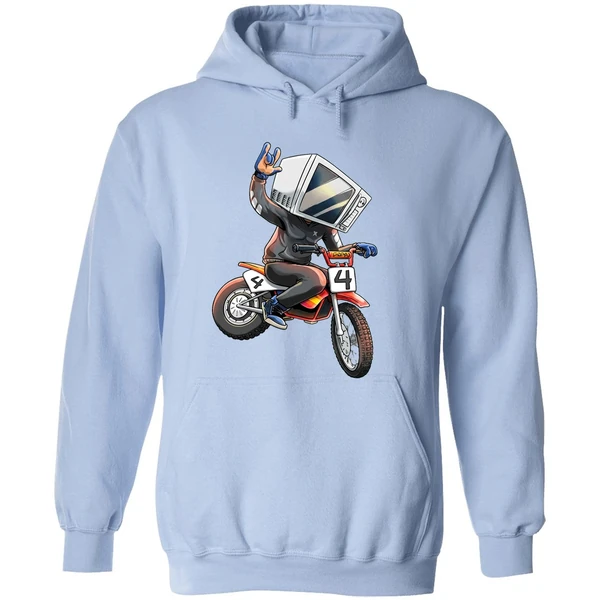 Microwave Man Bike Hoodie - Image 4