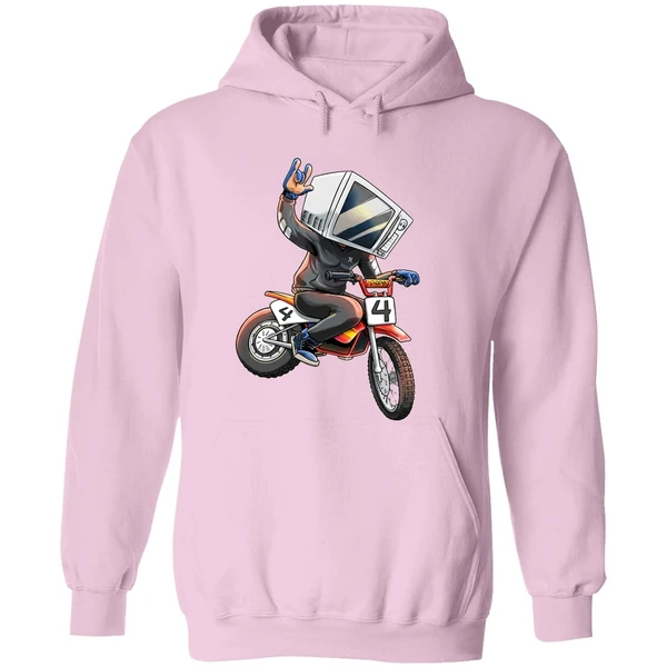 Microwave Man Bike Hoodie - Image 5