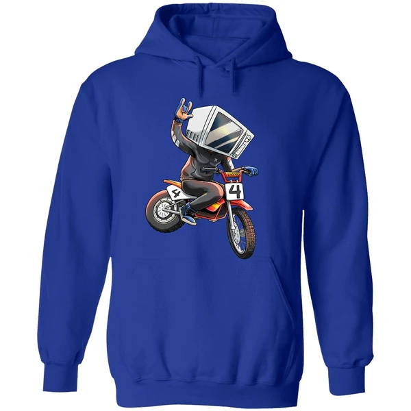Microwave Man Bike Hoodie - Image 7