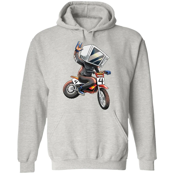 Microwave Man Bike Hoodie - Image 9