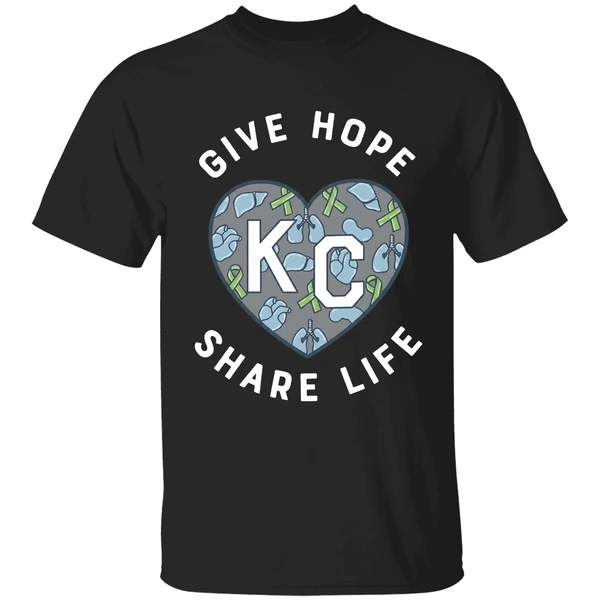 Midwest Transplant 2026 Give Hope Share Life Kc Heart Shirt