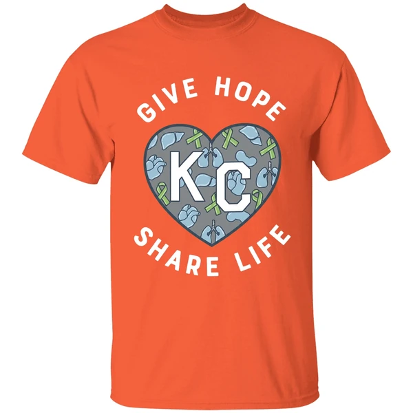 Midwest Transplant 2026 Give Hope Share Life Kc Heart Shirt - Image 6