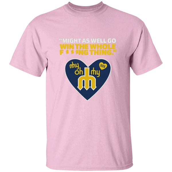Might As Well Go Win The Whole Fing Thing Cal Raleigh Logo 2025 Shirt Might As Well Go Win The Whole Fing Thing Cal Raleigh Logo 2025 Shirt