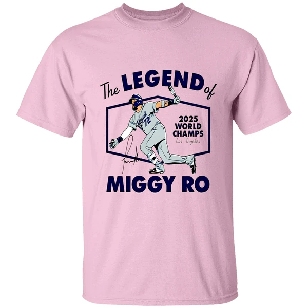 Miguel Rojas Los Angeles Dodgers The Legend Of Miggy Ro Shirt - Image 2