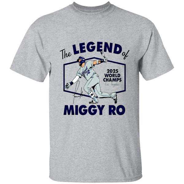 Miguel Rojas Los Angeles Dodgers The Legend Of Miggy Ro Shirt