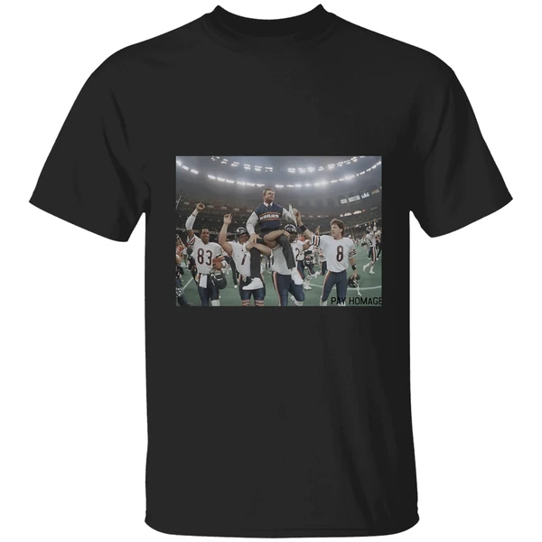 Mike Ditka Ash Chicago Bears Pay Homage Photo Shirt