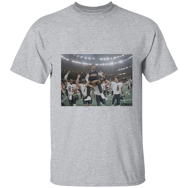 Mike Ditka Ash Chicago Bears Pay Homage Photo Shirt - Image 9