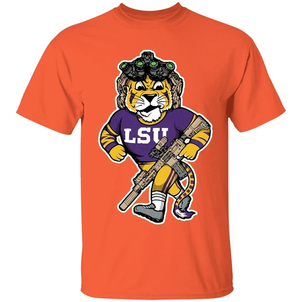 mike the tiger otx nation shirt orange