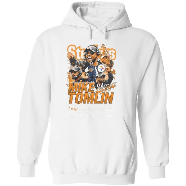 Mike Tomlin Steelers 2007 2026 Thank You For The Memories Hoodie - Image 8