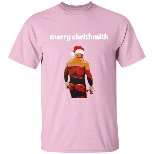 Mike Tyson Butt Funny Ugly Merry Chrithmith Christmas Shirt - Image 3