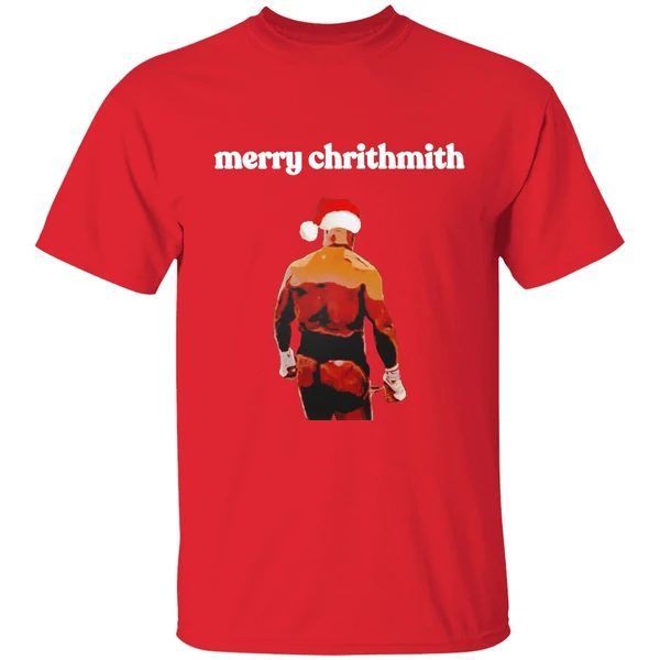 Mike Tyson Butt Funny Ugly Merry Chrithmith Christmas Shirt - Image 7