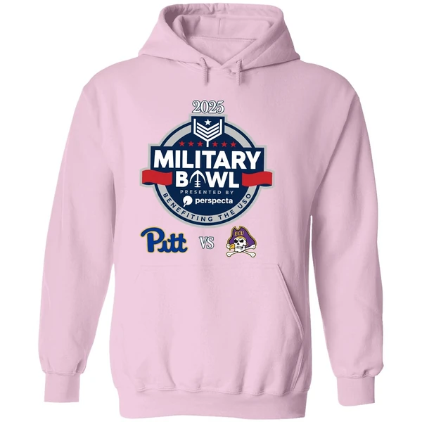 Military Bowl 2025 Pittsburgh Vs East Carolina Hoodie - Image 5