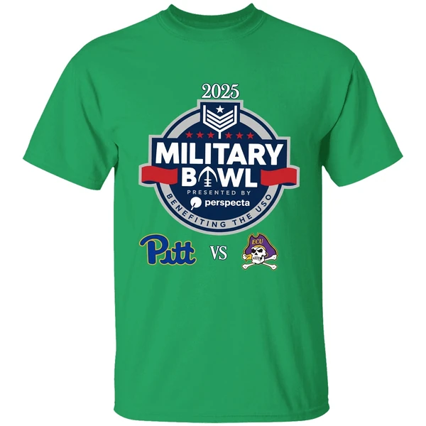 Military Bowl 2025 Pittsburgh Vs East Carolina Shirt - Image 8