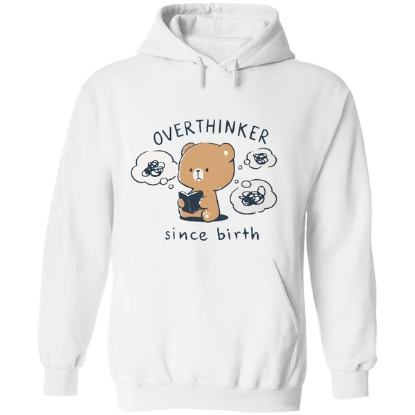 Milkmocha Overthinker Since Birth Hoodie - Image 8