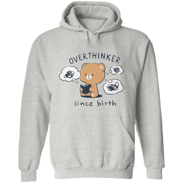 Milkmocha Overthinker Since Birth Hoodie - Image 9