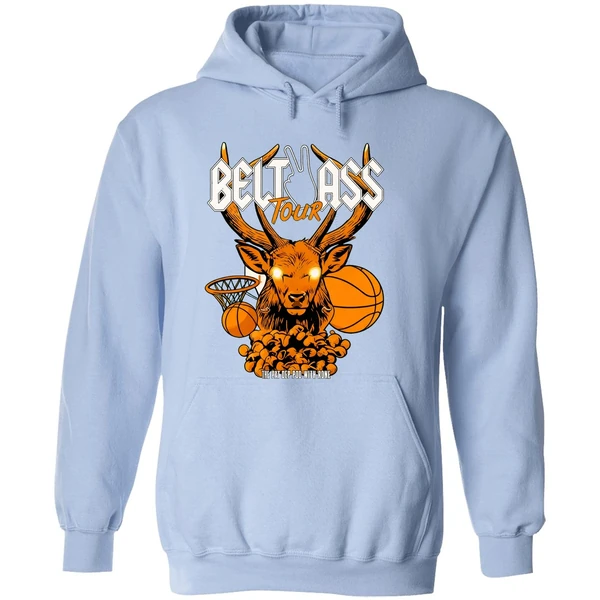Milwaukee Bucks Basketball Belt 2 Ass Tour The Pat Bev Podcast With Rone Hoodie - Image 4