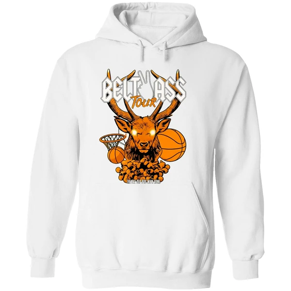 Milwaukee Bucks Basketball Belt 2 Ass Tour The Pat Bev Podcast With Rone Hoodie - Image 8