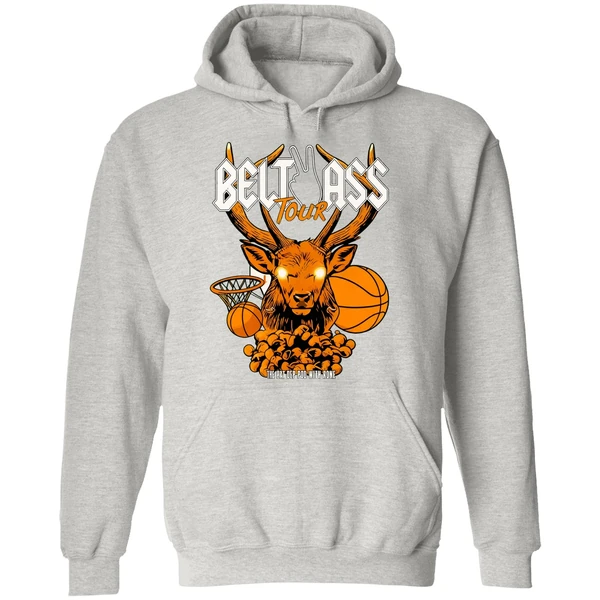 Milwaukee Bucks Basketball Belt 2 Ass Tour The Pat Bev Podcast With Rone Hoodie - Image 9