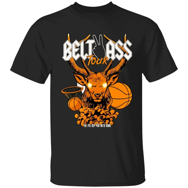 Milwaukee Bucks Basketball Belt 2 Ass Tour The Pat Bev Podcast With Rone Shirt