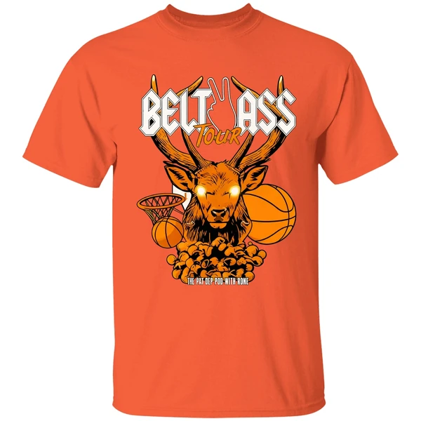Milwaukee Bucks Basketball Belt 2 Ass Tour The Pat Bev Podcast With Rone Shirt - Image 6
