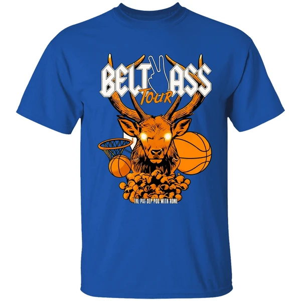 Milwaukee Bucks Basketball Belt 2 Ass Tour The Pat Bev Podcast With Rone Shirt - Image 8