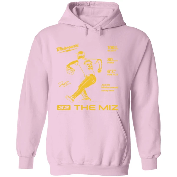 Milwaukee The Miz Jacob Misiorowski Milwaukee Brewers Baseball Hoodie - Image 5