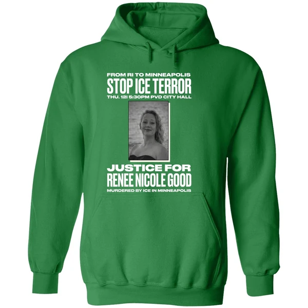 Minneapolis Stop Terror Justice For Renee Nicole Good Hoodie - Image 2