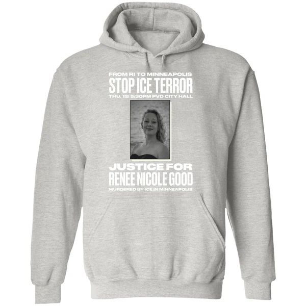 Minneapolis Stop Terror Justice For Renee Nicole Good Hoodie - Image 9