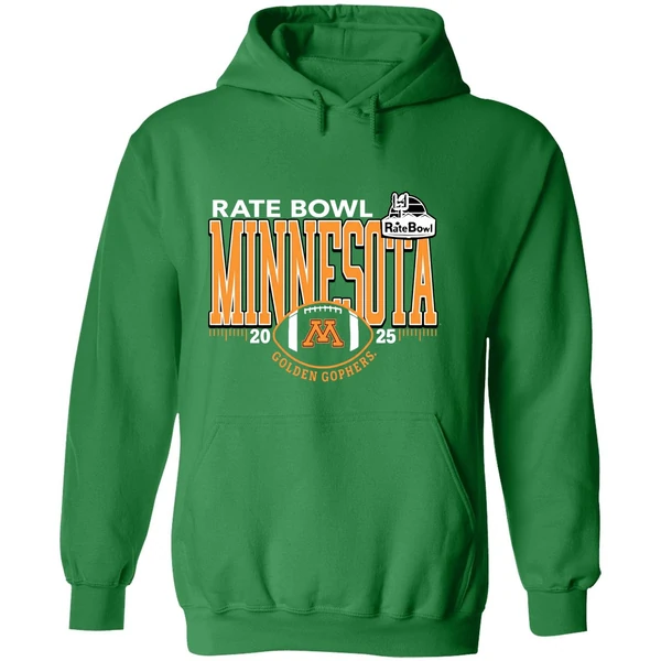 Minnesota Golden Gophers 2025 Rate Bowl Hoodie - Image 2