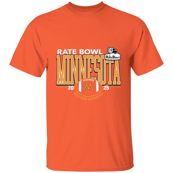Minnesota Golden Gophers 2025 Rate Bowl Shirt - Image 6