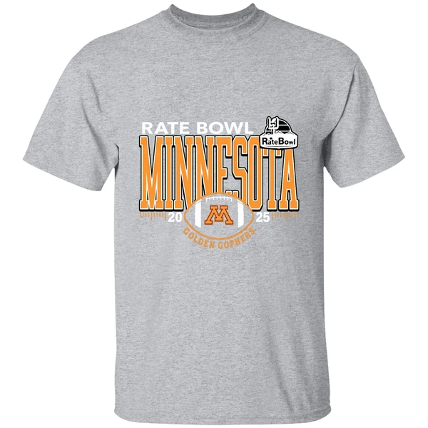Minnesota Golden Gophers 2025 Rate Bowl Shirt - Image 9