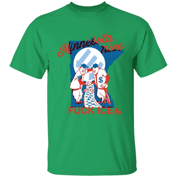 Minnesota Nice Means Fuck Ice 2026 Shirt - Image 2