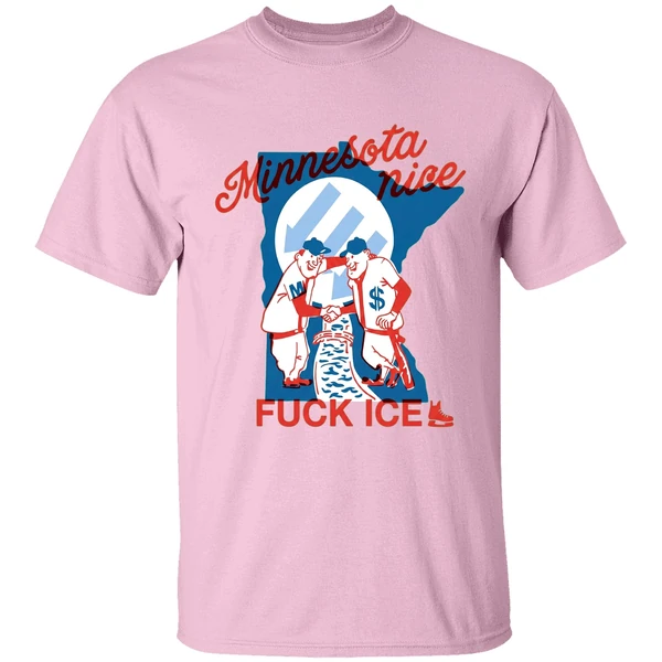 Minnesota Nice Means Fuck Ice 2026 Shirt - Image 3