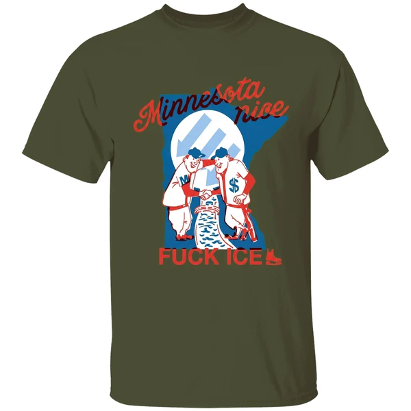 Minnesota Nice Means Fuck Ice 2026 Shirt - Image 4