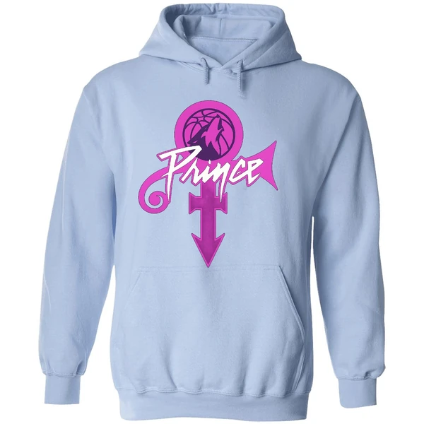 Minnesota Timberwolves Prince Logo Hoodie - Image 4