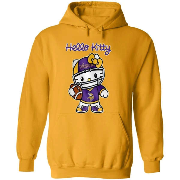 Minnesota Vikings Hello Kitty Hoodie